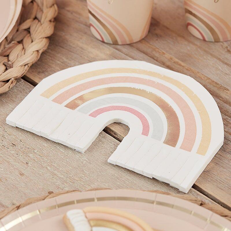 Natural Rainbow Napkin