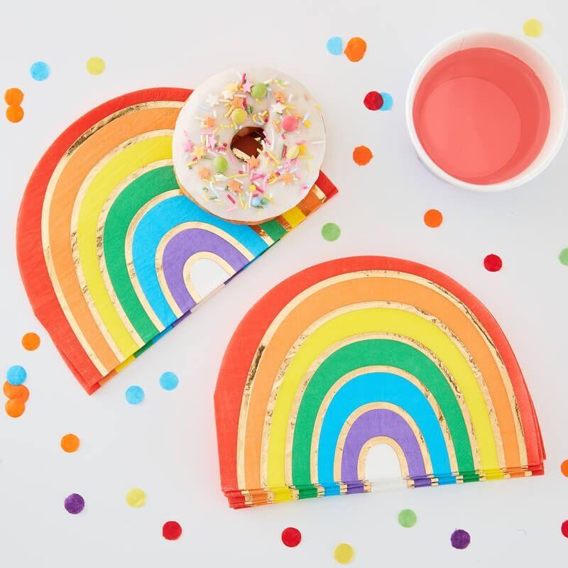Rainbow Party Napkins